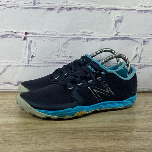 New Balance Minimus 10v4 Blue Trail Running Shoes Women's 8.5 Vibram WT10BG4 - Picture 3 of 8